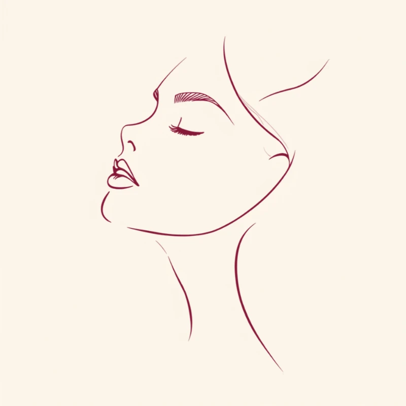 Fixpoint Thread Lift™ — elegant line illustration, Garnet Plastic Surgery